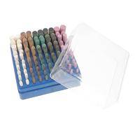 Homoyoyo Juego de 100 Piezas de Brocas de Molienda y Pulido para Amoladora Eléctrica, Vástago 3.0 Mm, Piedras Montadas Abrasivas de Lana, Cuero y Caucho para Recambios y Eliminación