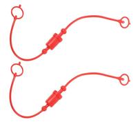 Homoyoyo Juego de 2 Tapas Antipolvo Hidráulicas 1/4 para Conectores Rápidos Npt, Cubiertas Protectoras para Acopladores Hidráulicos, Compatibles Equipos Hidráulicos Industriales