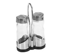 Homoyoyo Juego De 2 Tarros de Vidrio para Especias Tapa Hermética, Kit de Almacenaje para Cocina Fácil de Rellenar, Adecuado para Despensa y Barbacoas