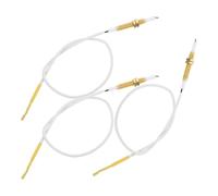 Homoyoyo Juego de 3 de Cocina con Cable para Estufa de Gas Aguja de Encendido por Pulsos Repuesto Práctico Compatible con Quemadores Domésticos y Profesionales Fácil Instalación