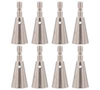 Homoyoyo Juego de 8 Herramientas para Trenzar Cables Eléctricos Adaptador para Taladro 1/4 Pelacables de Acero al Níquel-Cromo Resistente Herramienta Rápida para Conectar y Torcer