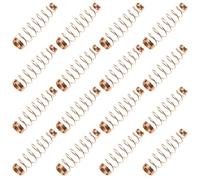 Homoyoyo Juego de 90 Piezas de Resortes de Alambre de Latón Dorado para Reparación de Piano Vertical, Accesorios para Instrumentos, Cable de Cobre Dorado, Herramientas de Mantenimiento