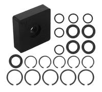 Homoyoyo Juego de Anillos y Junta Tórica de Goma de Retención para Llave Neumática Diseño Antipolzo para Reparación Automotriz y Montaje de Maquinaria