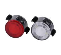 Homoyoyo Juego de Luces para Bicicleta Recargables USB, Luz Delantera y Trasera COB, Accesorio Ciclismo Montaña, Luz Seguridad Ciclismo Nocturno, Kit Batería Integrada, Recargable