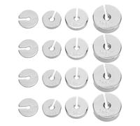 Homoyoyo Juego de Pesas Gancho 35 Piezas Acero para Pruebas Mecánicas y Físicas en Enseñanza Universitaria