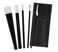 Homoyoyo Juego de Raspadores de Pies de Acero Inoxidable 5 Piezas Tamaño Estándar para Eliminar Callos y Piel Muerta Cuidado Personal Profesional Uso Doméstico