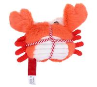 Homoyoyo Juguetes con Campana para Gatitos Cangrejo de Peluche Juguetes Dentales con Hierba Gatera para Gatitos Pequeños Entretenimiento Interiores Dentición