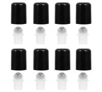 Homoyoyo Kit de 20 Accesorios para Aceites Esenciales con Bola Rodante y Tapa Antipolvo, Compatible con Botellas de 18 Dientes, a Prueba de Fugas, Reutilizable, Adecuado para Aromaterapia