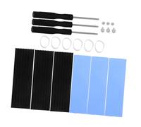 Homoyoyo Kit de 3 Almohadillas Térmicas para Ssd, Disipador de Calor para Disco Duro Sólido, Fácil Instalación, Aleación de Aluminio