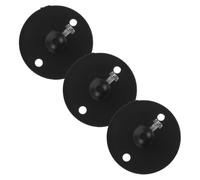 Homoyoyo Kit de 3 Clips Negros para Cables de Luz de Techo, Abrazaderas Antitirones Multicabezal, Accesorios de Gestión de Cables para Instalación Segura en Salones y Comedores