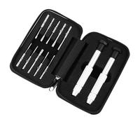 Homoyoyo Kit de Destornilladores 12 Piezas para Gafas de Acero de Alta Velocidad y, Adecuado para Reparación de Gafas y Trabajos de Precisión