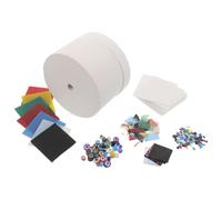 Homoyoyo Kit de Horno Microondas para Fusión de Vidrio 6 Piezas Mini Horno de Sobremesa para Cerámica y Joyería Resistente al Calor Adecuado para Manualidades Casa y Estudio