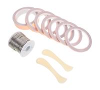 Homoyoyo Kit de Iniciación para Vidrieras con Soldadura Cinta de Cobre Varios Herramientas para Manualidades Artísticas de Mosaico Suministros Esenciales para Proyectos DIY de Vidrio