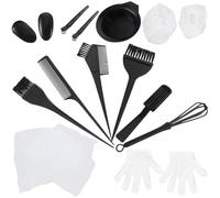 Homoyoyo Kit De Tinte Cabello Completo Herramientas Para Teñir Barros Para Teñir Pelo Plástico Inodoro Fácil De Usar Adecuado