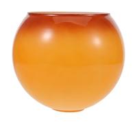 Homoyoyo Lámpara Colgante con Pantalla de Gradiente Pantalla Redonda de Vidrio Resistente al Calor Difusión Suave para Comedor Reemplazo Compatible con Doble Orificio Decoración para