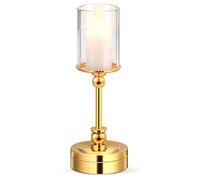 Homoyoyo Lámpara de mesa en miniatura para casa de muñecas a escala 1:12, pequeña lámpara decorativa para decoración de casa de muñecas y accesorios de jardín de hadas
