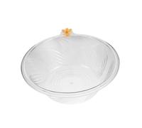 Homoyoyo Lavabo Portátil de Plástico con Correa para Colgar, Ligero y Transparente, Adecuado para Cuidado Facial en Salones de Belleza y Uso Doméstico