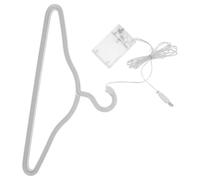 Homoyoyo Letrero de Neón LED Rosa para Boda Forma de Percha Decoración Romántica para Propuesta y Exhibidor Colgante de Vestido de Novia Luz LED Portátil para Eventos Nupciales