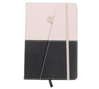 Homoyoyo Libreta de Direcciones A5 Pestañas Alfabéticas, Organizador Portátil de Contraseñas en Tonos Claros y Negro, Material Pu Resistente, Cuaderno Pequeño para Oficina y Uso Doméstico