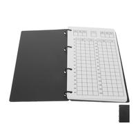 Homoyoyo Libro de Bitácora del Buceador Sumergible 25 Páginas, Cuaderno Negro Resistente al Agua, Adecuado para Actividades Submarinas Profesionales