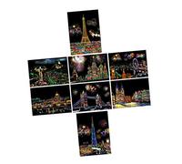 Homoyoyo Libro Ilustrado De Papel Para Raspar Imágenes De Edificios Ciudad Manualidades Para Raspar De Edificios De Ciudades Para Hacer Tú Mismo Actividad De Arte Adultos Casa o Escuela