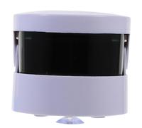 Homoyoyo Limpiadora Ultrasónica Portátil para Joyas y Dentaduras Máquina Inteligente sin Cable Blanca Limpieza Profunda y Rápida para Monedas y Accesorios