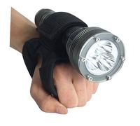 Homoyoyo Linterna Submarina Guante De Nailon Soporte De Luz Correa Ajustable para Buceo Caza Camping Pesca Nocturna Senderismo Ciclismo