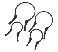 Homoyoyo Llave para Filtro de Lente de Cámara de Plástico Negro 4 Piezas, Herramienta Práctica para Remover Filtros y Lentes Facilidad en Fotografía