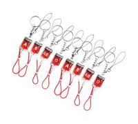 Homoyoyo Llavero De De Halloween - Set De 8 Piezas De Llavero Colgante Con Grupos Sanguíneos A - B AB y O Ideal Para Estudiantes y Asistentes Médicos Divertidos y