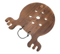 Homoyoyo Macetero de Pared de Madera 25X25 CM para Helechos Cornamenta Soporte Vertical para Orquídeas y Plantas Trepadoras Tablero Decorativo para Suculentas y Jardín Interior