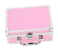 Homoyoyo Maletín de Cosmético Portátil de Aleación de Aluminio Estuche Organizador para Maquillaje Caja de Herramientas para Almacenamiento y Transporte de Instrumentos Manicura