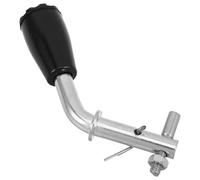 Homoyoyo Manija de Puerta Metálica para Estufa de Leña y Chimenea Repuesto de 11 de Diámetro Accesorio para Caldera y Estufa de Carbón Ergonómica y Resistente para Uso en Hogar y