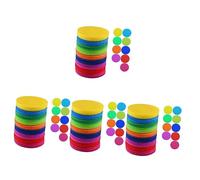 Homoyoyo Marcadores De Alfombra Para Aula De Círculos Coloridos Para Actividades Interactivas Y Marcadores De Piso Resistentes Y Seguros Para Ejercicios Yoga 50 Piezas*4