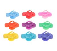 Homoyoyo Marcadores de Copas de Vino de Silicona Reutilizables 9 Piezas Pequeñas para Identificación Fiestas y Reuniones Accesorios Decorativos para Vasos de Bebida