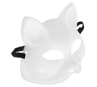Homoyoyo Máscara De Gato De Plástico Para DIY - Ideal Para Cosplay y Máscaras De Halloween - Para y Adultos Diseño Divertido y Para Fiestas Temáticos