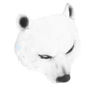 Homoyoyo Máscara de Oso Polar de Pu para Fiesta y Carnaval, Diseño Único y Cómoda para Disfraces y Eventos Temáticos de Animales