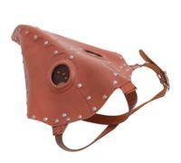Homoyoyo Máscara de Pájaro Peste Steampunk de Plástico Rojo para Halloween Talla Única y Diseño Duradero Adecuado para Fiestas Punk
