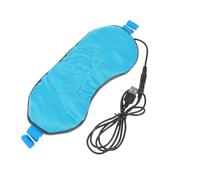 Homoyoyo Máscara de Vapor USB Transpirable con para Cuidado de Ojos Antifaz para Dormir y Color Azul