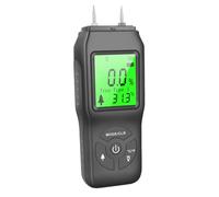 Homoyoyo Medidor Humedad Digital para Madera y Pared con Pantalla LCD Retroiluminada Detector Fugas Agua Preciso Tester Humedad para Leña Portátil y Ligero Uso Seguro y Fácil Manejo