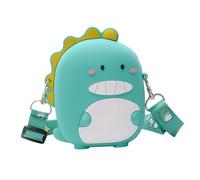 Homoyoyo Mini Bolso de Silicona Diseño Tridimensional de Dinosaurios Portátil y Fácil de Llevar para Niños Adecuado para Jugar en Fines de Semana