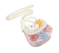 Homoyoyo Mini Bolso para Niñas Bolso Bandolera de Flores Bolsito de Hombro Casual para Adolescentes para Usar Fiestas o Salidas Diarias