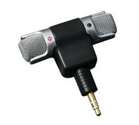 Homoyoyo Mini Micrófono con Conector de 3 5 Mm Diseño Ligero Y Compacto para Portátil para Grabación Estéreo