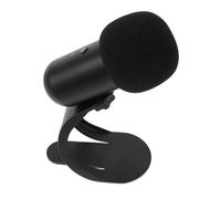 Homoyoyo Mini Micrófono de Condensador USB para Karaoke y Streaming, con Cable, Botón de Silencio Rápido, Color Negro, Adecuado para Podcast, Grabación y Juegos en PC
