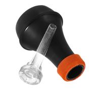 Homoyoyo Mini Sordina de Trompeta Ligera Abs con Boquilla Transparente para Práctica, Accesorio de Reducción de Ruido para Trompeta y Trombón, Kit de Silenciador Compacto para Instrumentos