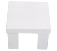 Homoyoyo Mini Taburete De Madera para Fotografía Accesorio Decorativo Compacto y Práctico para Estudio y Decoración del Hogar