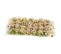 Homoyoyo Miniatura De Tufts Autoadhesivo De Flores Rosas para Juegos De Mesa y Dioramas - Terreno Estático para Modelado Ferroviario y Wargames - Ideal para Paisajes Detallados