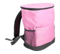 Homoyoyo Mochila Térmica Pequeña Rosa para Mujer, Bolsa Aislante para Alimentos Bolsillo Frontal, Ligera y Resistente a Fugas, Adecuado para Picnic, Senderismo y Camping al Aire Libre