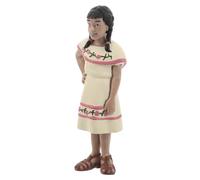 Homoyoyo Modelo De Personaje De Simulación Miniaturas Personas Estatuillas Figuras De Personas Miniatura De Granjero Gente Modelo Juguetes para Fiestas Étnicas Chico De Polivinilo