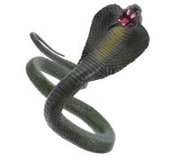 Homoyoyo Modelo Juguetes complicados Figura de Serpiente de jardín Accesorios de Broma de Halloween Decoraciones de Escritorio del año de la Serpiente el plastico Verde Oliva