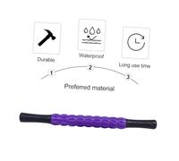 Homoyoyo Muscular De Masaje Palo De Masaje De Yoga Deportivo 1 Unidad Función Terapéutica Para Relajación Postentrenamiento Ejercicio Yoga Fitness Hombres y Mujeres Color Morado